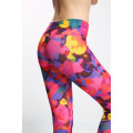 Sublimation Custom Gym Yoga 3/4 Leggings